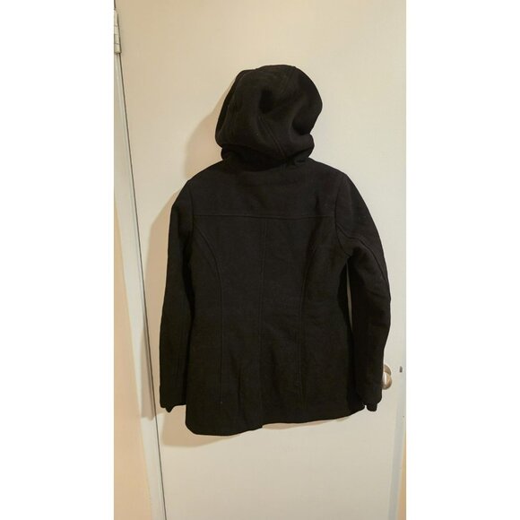 Garage Wool Blend Coat With Half Sherpa Lining Size Medium Winter Cozy Warm Y2K - Picture 2 of 11